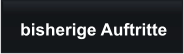 bisherige Auftritte